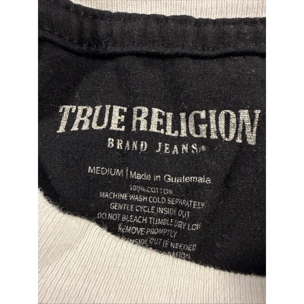 True Religion Short Sleeve Shirt Medium Logo Tee